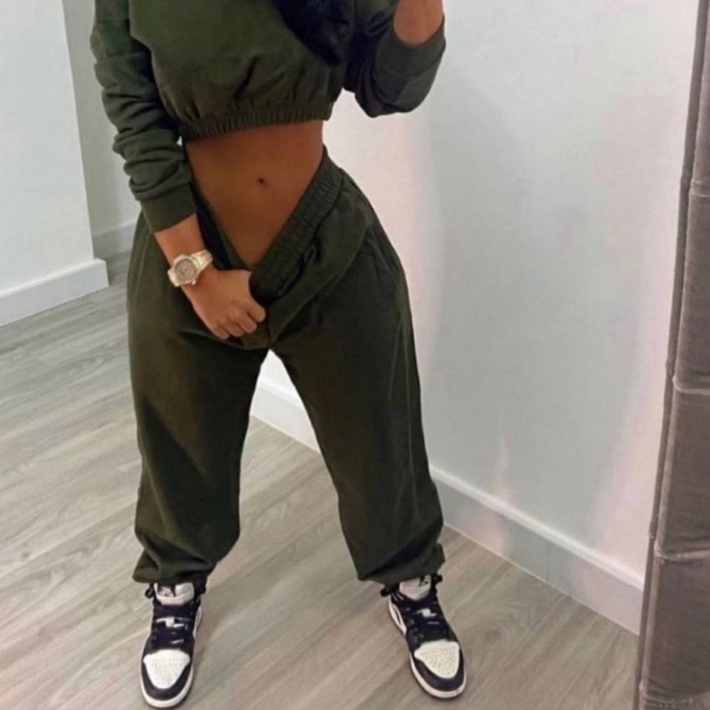 Naked Wardrobe Joggers Green Large